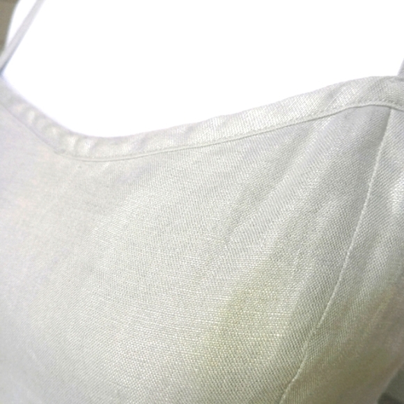 Tommy Bahama Linen Metallic High Low Sundress Size XS - Picture 5 of 5